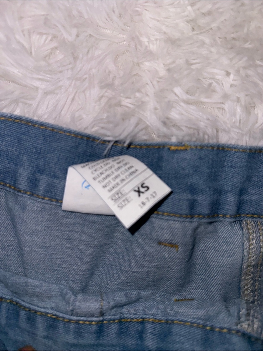Classic Blue Denim Button-Front Midi Skirt - Picture 3 of 3